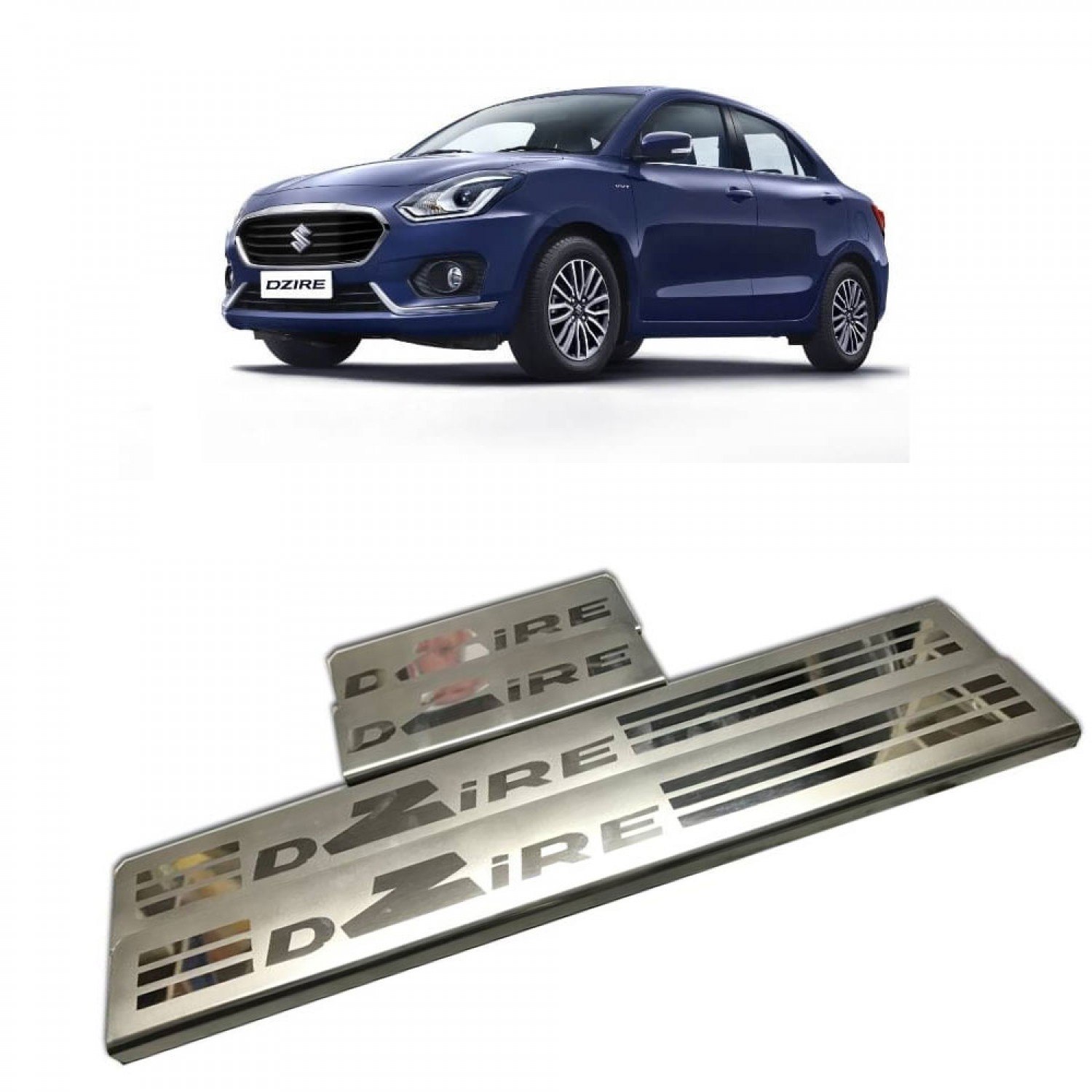 Swift dzire steel on sale bumper guard price